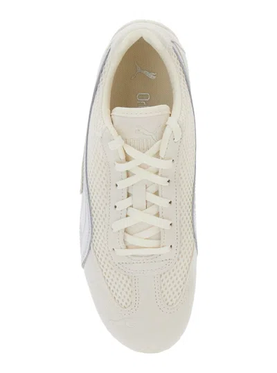 Puma Speedcat Beige Low Top Sneakers With Logo Patch On The Tongue And Formstrip Logo Detail On The Sidei In Multi