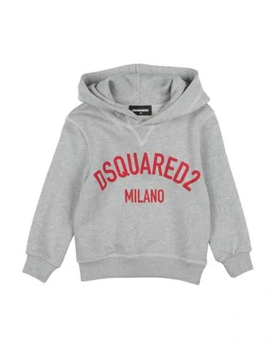 Dsquared2 Toddler Sweatshirt Grey Size 6 Cotton, Elastane