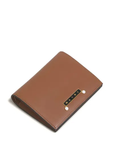 Marni Folded Leather Wallet