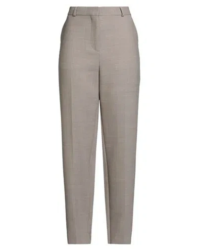 Totême Toteme Woman Pants Taupe Size 6 Recycled Polyester, Wool, Elastane
