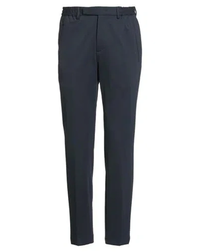 Devore Incipit Man Pants Navy Size 38 Cotton, Elastane