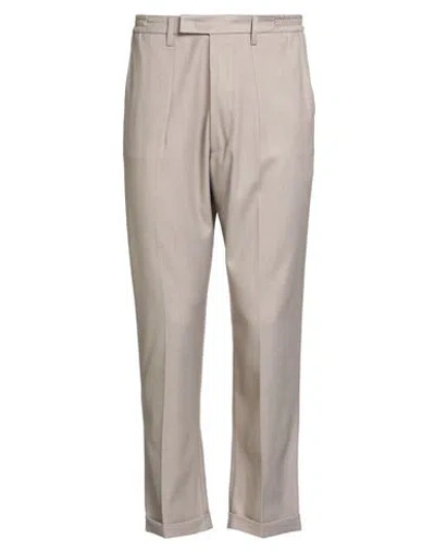 Imperial Man Pants Taupe Size 36 Polyester, Viscose, Elastane