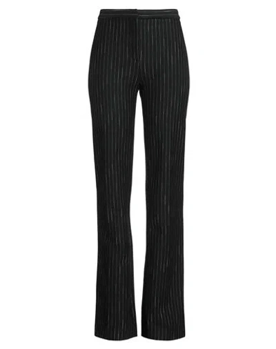 Pinko Woman Pants Black Size 8 Polyamide, Viscose, Elastane, Cotton