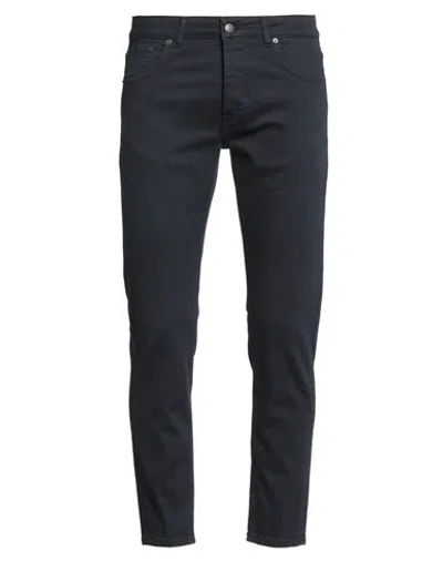 Be Able Man Pants Midnight Blue Size 35 Cotton, Elastane In Black