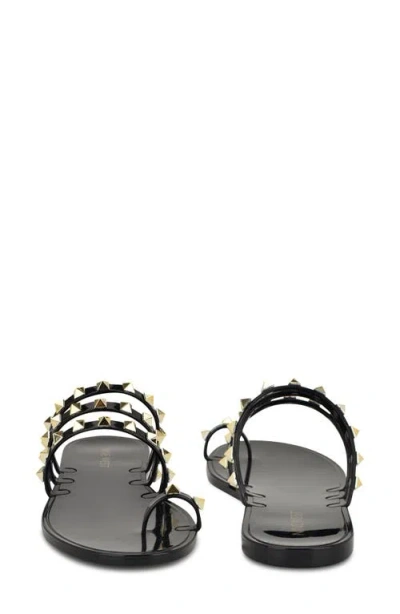 Nine West Centy Studded Toe Loop Sandal
