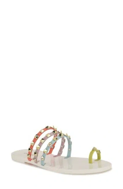 Nine West Centy Studded Toe Loop Sandal