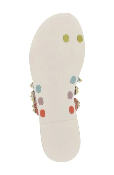 Nine West Centy Studded Toe Loop Sandal