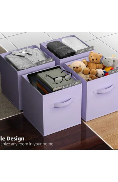 Sorbus 8-pack Foldable Storage Cube Bins