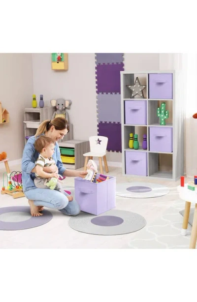 Sorbus 8-pack Foldable Storage Cube Bins