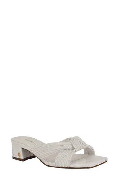 Tommy Hilfiger Women's Philie Knotted Crisscross Block Heel Sandals