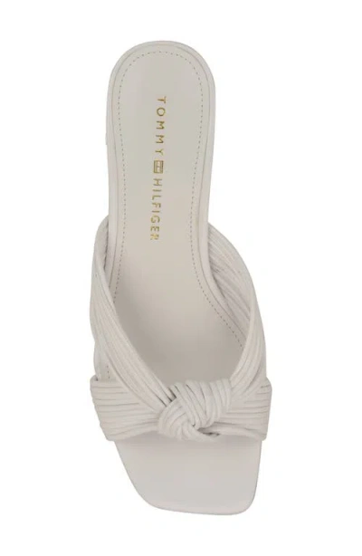 Tommy Hilfiger Women's Philie Knotted Crisscross Block Heel Sandals