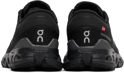 On Cloud X 4 Trainers In Black
