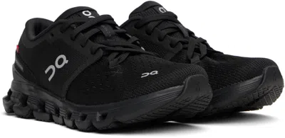 On Cloud X 4 Trainers In Black