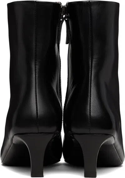 Marsèll Aculeo Basalt Pointed-toe Kitten-heel Boots