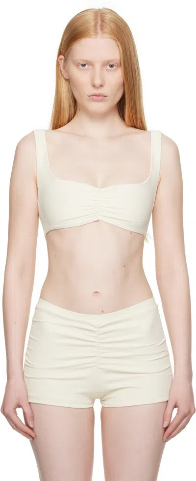 Belle Off-white Eira Bikini Top