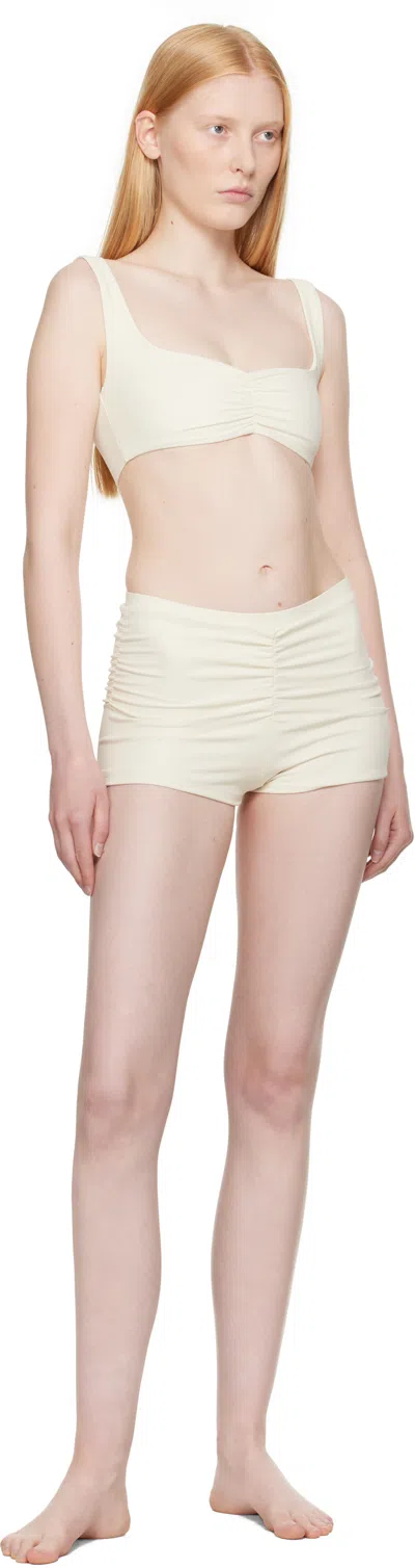 Belle Off-white Eira Bikini Top