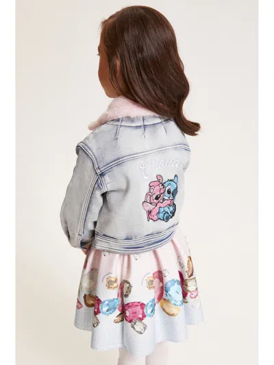 Monnalisa Pelzjacke Mit Strass