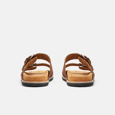 Scarosso Enea Buckled Slip-on Sandals In Multi