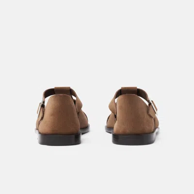 Scarosso Apollo Taupe Suede In Brown