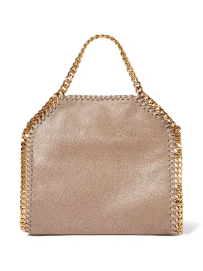 Stella Mccartney Hexagonal-shaped Textured Bag With Chain Strap