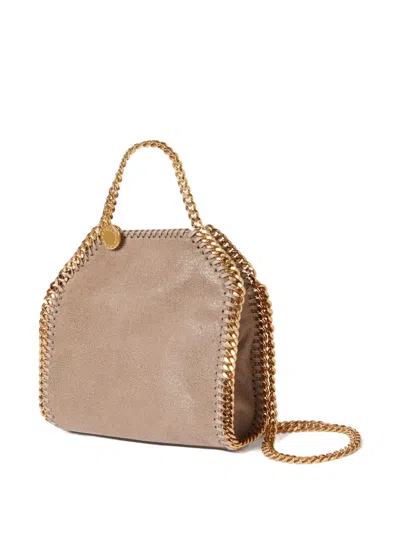 Stella Mccartney Hexagonal-shaped Textured Bag With Chain Strap