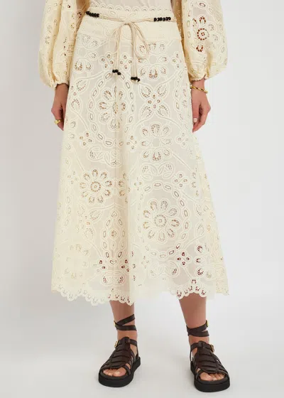 Zimmermann Blusa - Blanco In Neutral