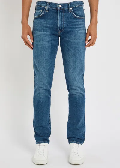 Citizen Of Humanity Citizens Of Humanity London Slim Tapered-leg Jeans In Blue