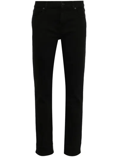 7 For All Mankind Relaxed Skinny Jeans In Black
