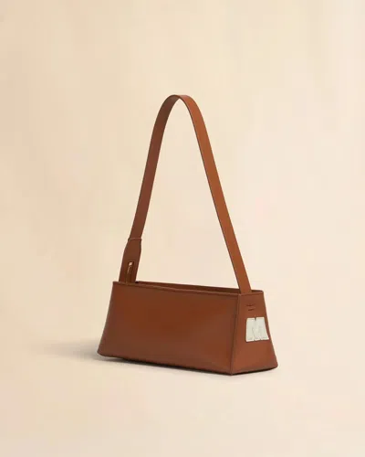 Marni Museo Hobo Leather Shoulder Bag In Brown