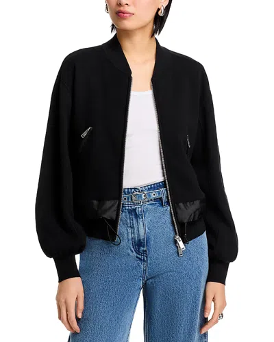 3.1 Phillip Lim Zip-fastening Balloon-sleeve Jacket In Black