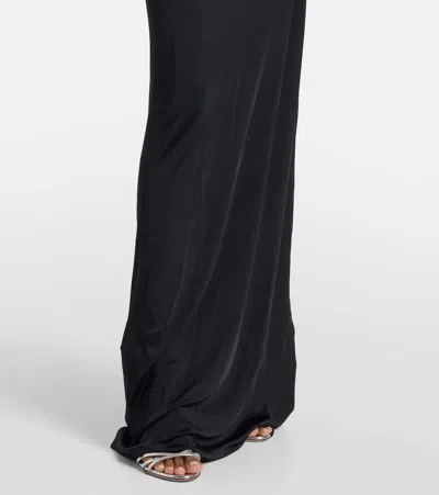 Victoria Beckham Midi Dress In Black