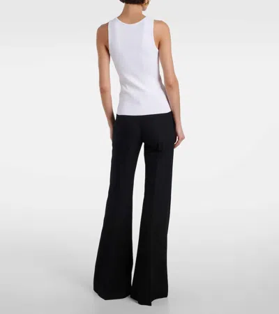 Balenciaga White Nano Bb Tank Top In White