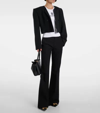 Balenciaga White Nano Bb Tank Top In White