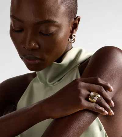 Yeprem 18kt Gold Ring With Diamonds