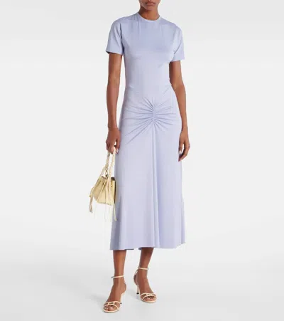 Jimmy Choo Snake-embossed 1998 Leo Metallic Leather Ankle-strap Sandals In Neutral