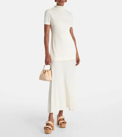 Jimmy Choo Fayence 95 Raffia Dual-strap Platform Sandals