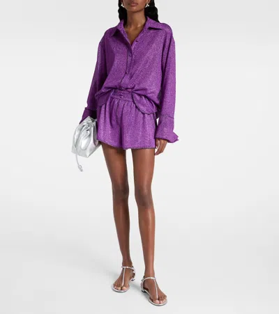 Oseree Shorts Oséree Woman Color Violet In Purple
