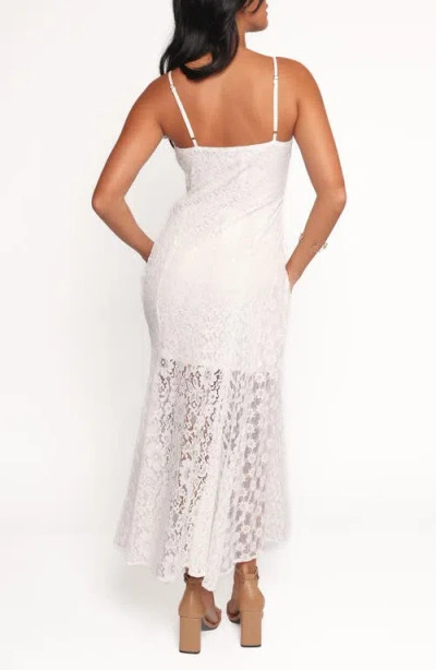 Petal And Pup Petal & Pup Varia Lace Sleeveless Maxi Dress In White