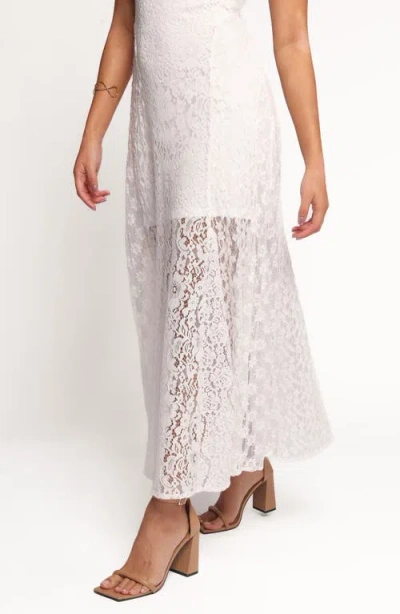 Petal And Pup Petal & Pup Varia Lace Sleeveless Maxi Dress In White