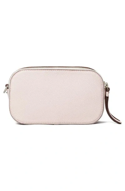 Tory Burch Miller Patent Border Mini Crossbody Bag Pale Pink