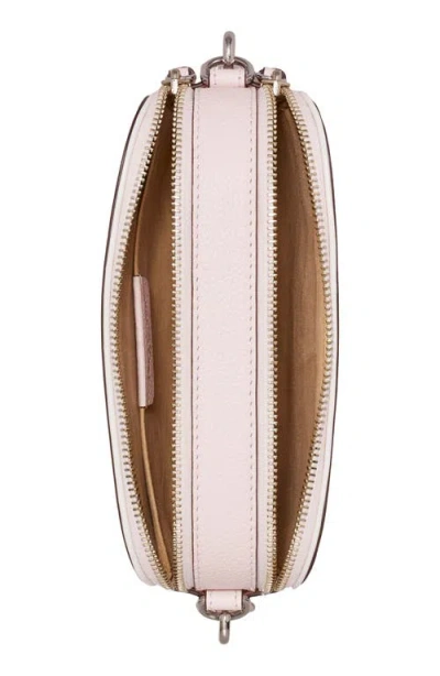 Tory Burch Miller Patent Border Mini Crossbody Bag Pale Pink