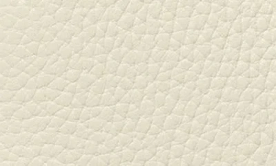 Tory Burch Miller Ivory Leather Mini Crossbody Bag In White