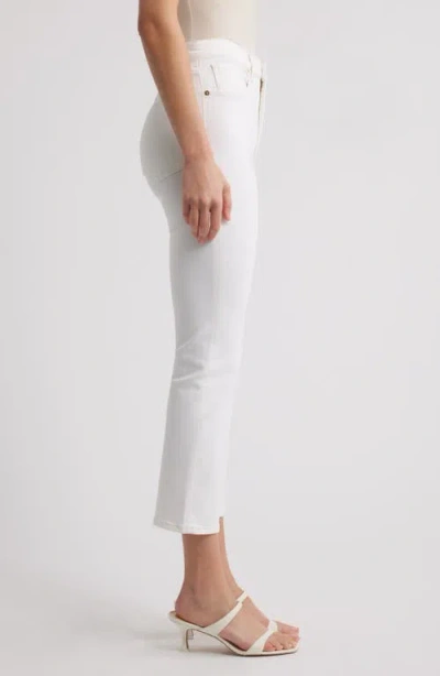 Frame The Pencil Crop High Waist Ankle Slim Straight Leg Jeans