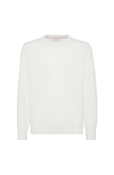 Brunello Cucinelli Men Cashmere Crewneck Sweater