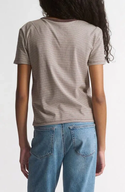Brooklyn Industries Stripe Cotton T-shirt