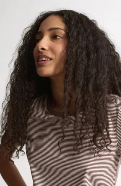 Brooklyn Industries Stripe Cotton T-shirt