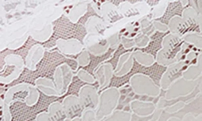 Afrm Earhart Lace Trench Coat In White