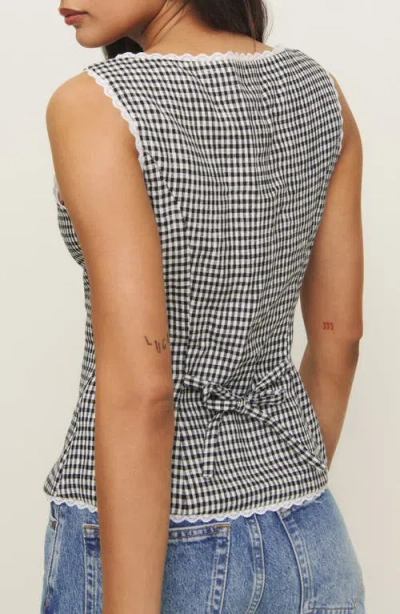 Reformation Amelia Linen Tank