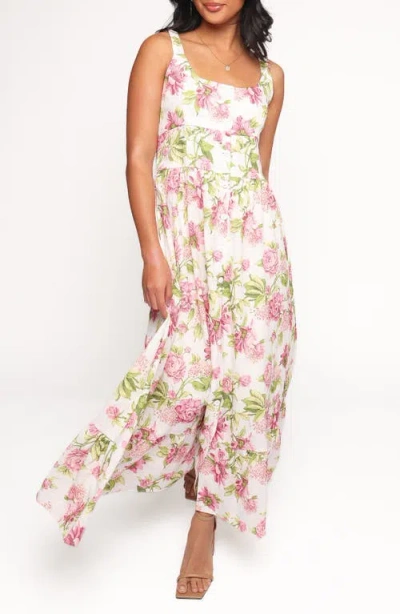 Petal And Pup Petal & Pup Tullia Floral Maxi Dress In Pink