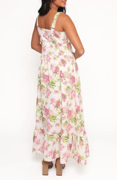 Petal And Pup Petal & Pup Tullia Floral Maxi Dress In Pink